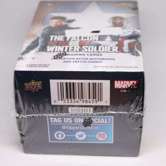 2023 Upper Deck Marvel Studios The Falcon and the Winter Soldier Blaster Box - Picture 3 of 3